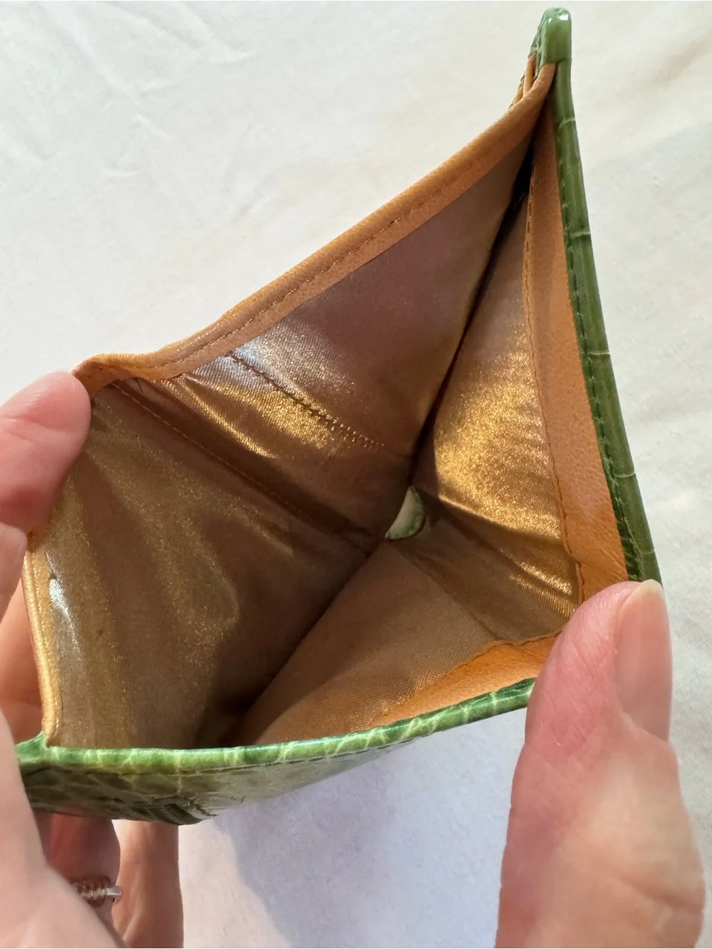 Tusk Green Leather Wallet